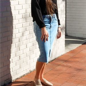denim skirt